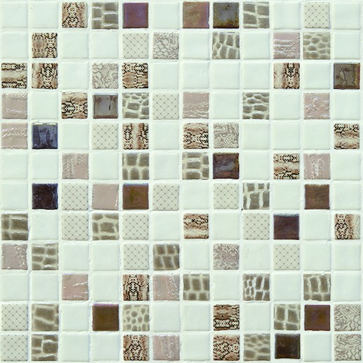 Sklenená mozaika Mosavit Safari beige 30x30 cm lesk SAFARIBE