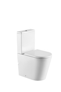 V rámci série Brevis môžete nájsť umývadlá na dosku aj toalety, ktoré rozhodne zaujmú vašu pozornosť, ako táto elegantná kombi toaleta s oblými prvkami. Súčasťou balenia je nádrž, misa a sedadlo s pomalým sklápaním (Softclose). Napúšťanie spodné 3/8", vario odpad, bez splachovacieho okruhu, výška WC misy bez dosky je 43 cm.