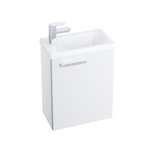Kúpeľňová skrinka pod umývadlo Ravak chróme 40x22 cm biela X000000538