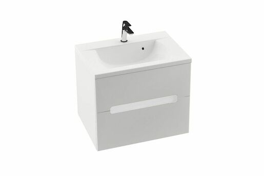 Kúpeľňová skrinka pod umývadlo Ravak Classic 70x49 cm biela X000000906