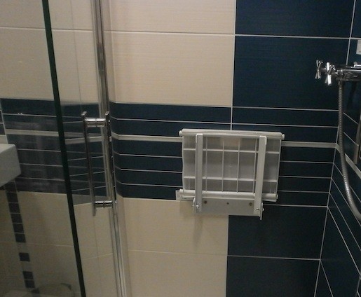 Sprchové sedátko Aris biela SED2132