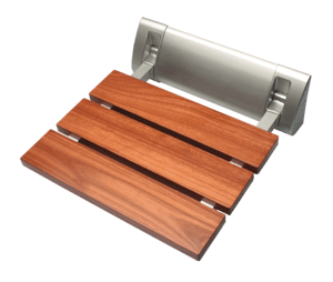 SIKO sprchové sedadlo predstavuje obľúbený doplnok sprchových kútov. Sprchové sedadlo je vyrobené z masívneho dreva zvaného Bulletwood, ktoré pochádza z Brazílie. Nástenný držiak je vyrobený z eloxovaného hliníka.Maximálna nosnosť v závislosti na priečke a kotviacich prvkov až 160 kg. 