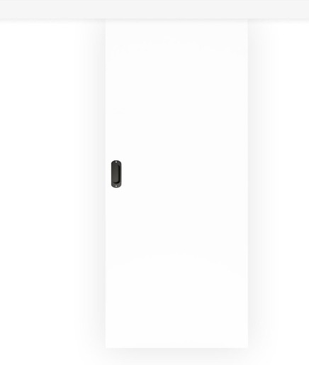 Interiérové dvere Naturel Ibiza posuvné 80 cm biele IBIZACPLB80PO + posuvný systém
