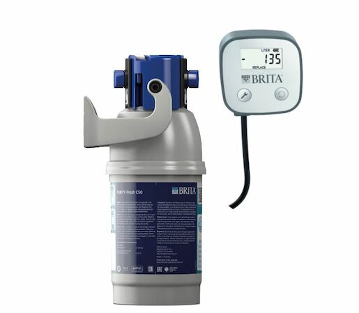 BRITA sada filtrácie vody pre domácnosť s prietokomerom SIKOBFB30G38