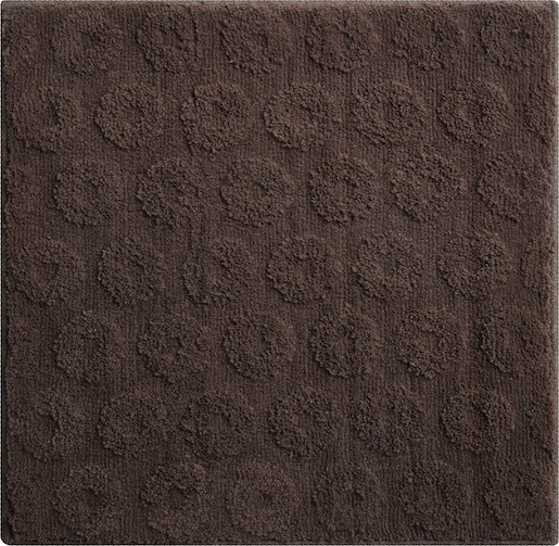 Kúpeľňová predložka polyester Grund 55x55 cm, hnedá SIKODGLIS554