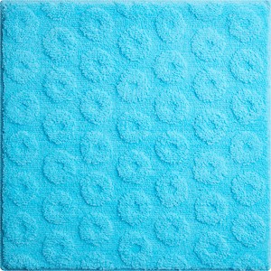 Kúpeľňová predložka Grund Lisa 55x55 cm modrá SIKODGLIS555