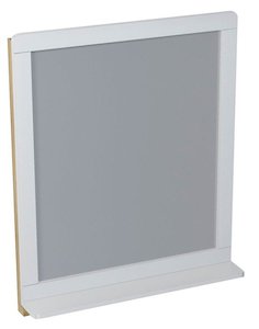 Zrkadlo Naturel Solid 70x85 cm biela SIKONSAPM001