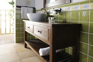 Kúpeľňová skrinka pod umývadlo Brand 160x50 cm morený smrek SIKONSB161