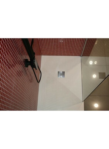 Sprchová vanička obdĺžniková SIKO 120x90 cm liaty mramor Blanco SIKOSTONE12090SB