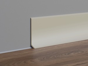 Soklová lišta PVC cappuccino, délka 250 cm, výška 4 cm, SKPVCCA