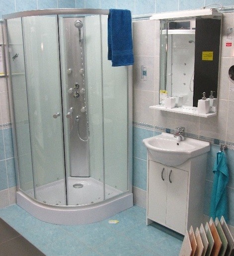 Kúpeľňová skrinka s umývadlom Multi Praxis 51,7x41,2 cm biela SPAMELIA