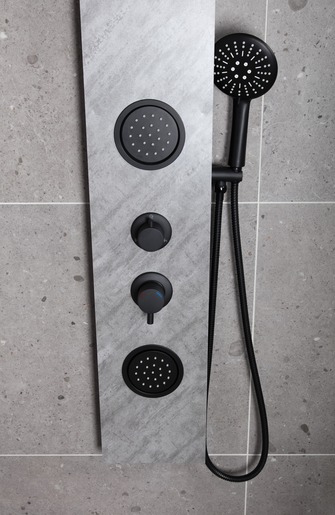 Sprchový panel SAT dekor kameň STONESHOWER