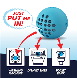 SAT WashBall gule pre práčky,umývačky,nádrže SWB