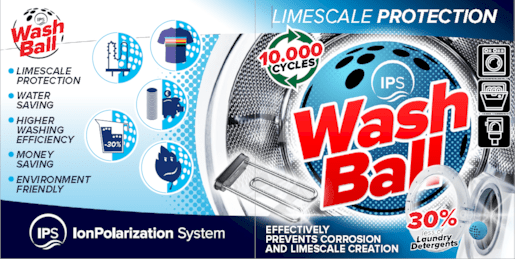 SAT WashBall gule pre práčky,umývačky,nádrže SWB