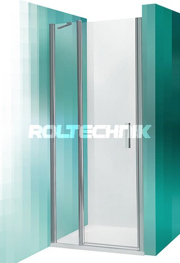 Sprchové dvere Roltechnik jednokrídlové 80 cm, sklo číre, chróm profil TDN1800TBR