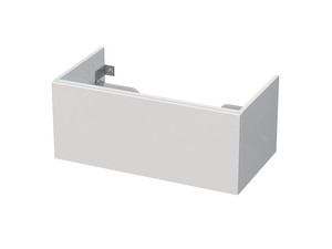 Kúpeľňová skrinka pod umývadlo Naturel Ratio 84,5x36x46 cm biela lesk TF901Z36PU.9016G