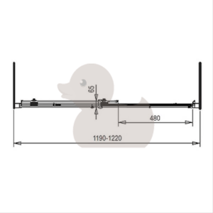 Sprchový kút Anima T-Linea obdĺžnik 120 cm, sklo číre, chróm profil TL12080TLSET