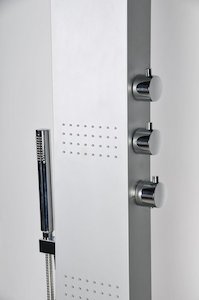 Sprchový panel Ravak Jet na stenu hliník X01501