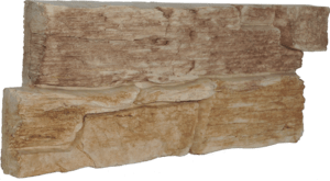 Obklad Vaspo bridlica hradná béžovohnedá 14,5x37 cm reliéfna V52302