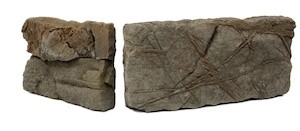 Obklad Vaspo kámen srubový hnedá 10,8x15,5, 10,8x23,5, 10,8x39 cm reliéfna V53205