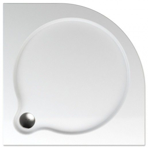Sprchová vanička štvrťkruhová Teiko Vesta 100x100 cm akrylát V131100N32T01001