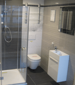 Kúpeľňová skrinka s umývadlom Naturel Verona 46x26 cm biela VERONA46WH