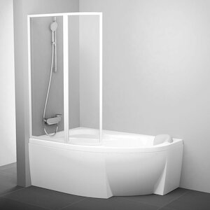 Elegantná vaňová zástena VSK2 150 s čírym sklom, na vaňu ROSA, v ľavom prevedení, je vďaka svojmu modernému dizajnu vhodnou voľbou do každej kúpeľne.