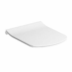 WC doska z duroplastu so softclose (pomalé sklápanie) v bielej farbe a dĺžkou sedátka 44,5 cm.