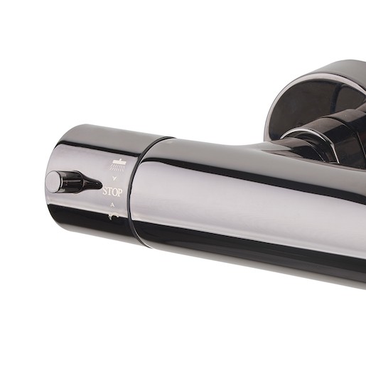 Sprchový systém Paffoni Light s termostatickou batériou černý nikl ZCOL646KLIQNKN