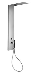 Sprchový panel Paffoni s termostatickou batériou chróm ZCOL673