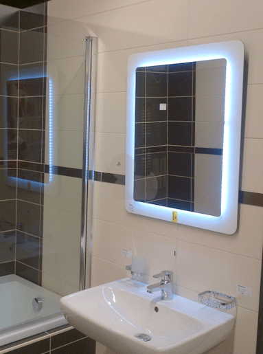 Zrkadlo s LED osvetlením Naturel Pavia Way 60x75 cm ZIL6075LED