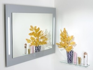 Zrkadlo s osvetlením Amirro Pharos 110x80 cm šedá 900-759