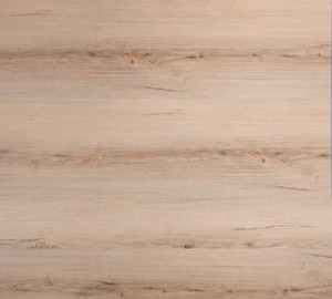 Vinylová podlaha v dekore hnedý dub s rozmermi 122x18 cm so systémom pokládky click a integrovanou podložkou.