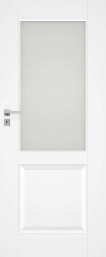 Interiérové dvere Naturel Nestra pravé 60 cm biele NESTRA1160P