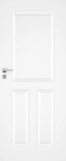Interiérové dvere Naturel Nestra pravé 80 cm biele NESTRA180P