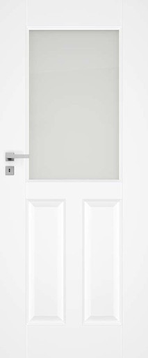 Interiérové dvere Naturel Nestra pravé 90 cm biele NESTRA290P
