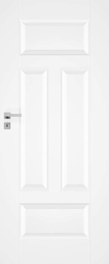 Interiérové dvere Naturel Nestra ľavé 80 cm biele NESTRA380L